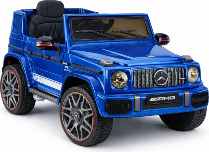 Voiture électrique pour enfants MERCEDES-AMG G 63, argentée avec finition laquée