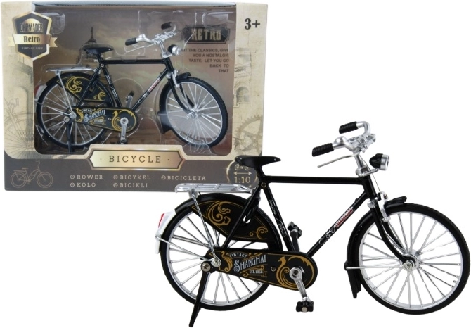 Modèle métallique de vélo rétro Welly en boîte