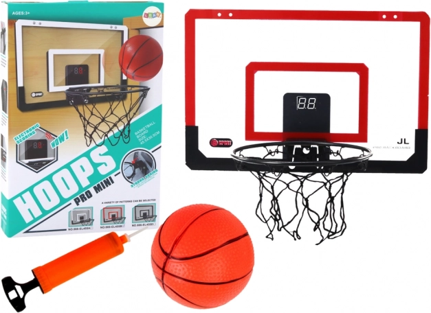 Panier de basket domestique avec compteur électronique et effets sonores