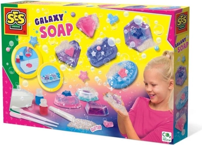 SES Creative Galaxy Soap – kit créatif de fabrication de savons