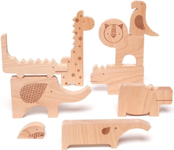 Puzzle en bois Safari de Petit Collage