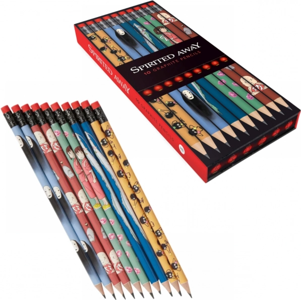 Crayons graphite Le Voyage de Chihiro - set de 10 pièces