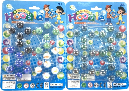 Billes - set coloré 24 pcs