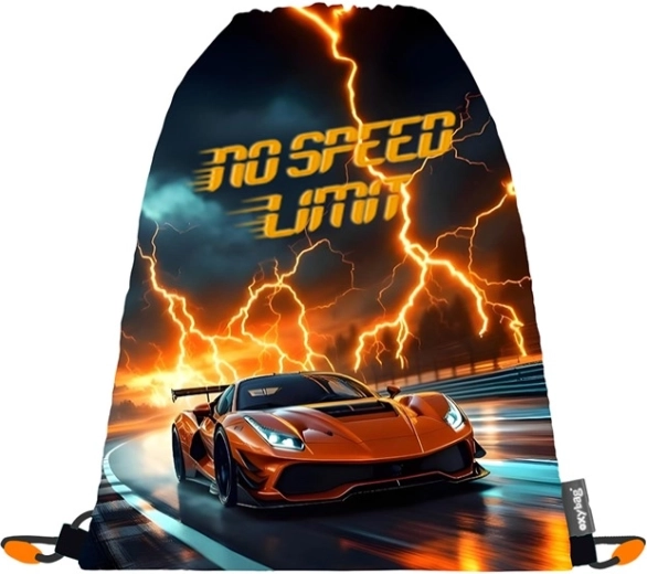 Sac de sport avec motif de voiture