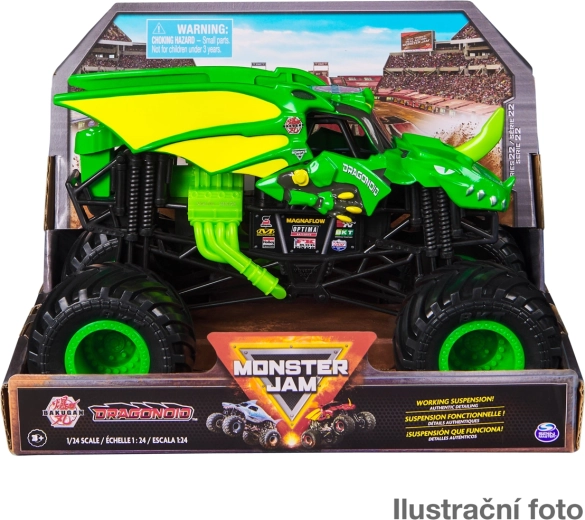Monster Jam modèle métallique de monster truck 1:24 – Grave Digger (assort)