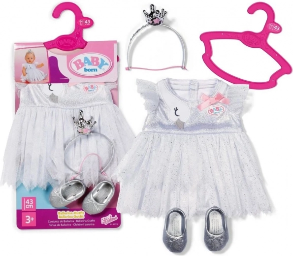 baby born tenue de ballet pour poupées 43 cm
