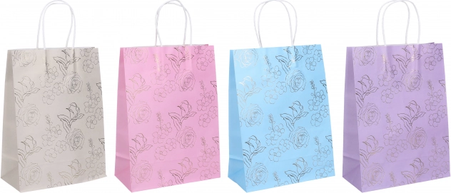 Sac cadeau M 26 × 33 × 12 cm – toutes saisons