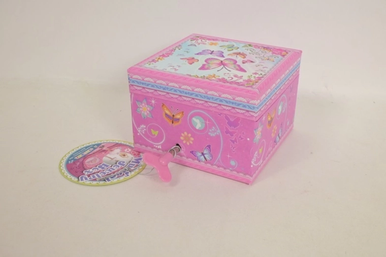 Boîte à musique classique Pecoware avec papillons