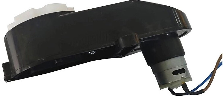 Engrenage gauche avec moteur pour véhicule électrique pour enfants JAMARA RUF CTR3 Li-Power 12,6 V