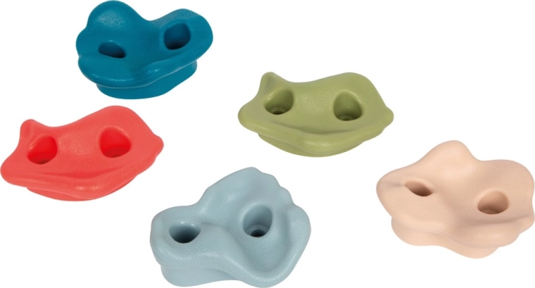 Prises d’escalade SMALL FOOT – set de 5 pièces pour murs d’enfants