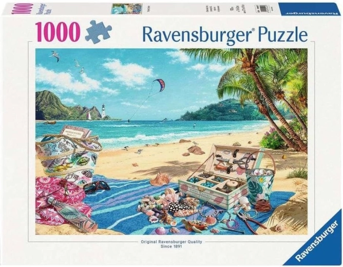 Puzzle Ravensburger Collecteur de coquillages 1000 pièces
