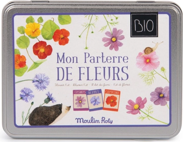 Coffret de graines de fleurs Moulin Roty