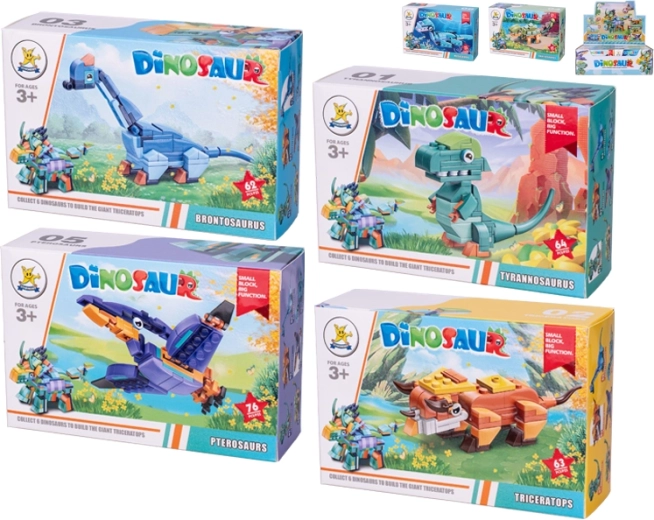 Kit de construction dinosaure pour enfants 3+