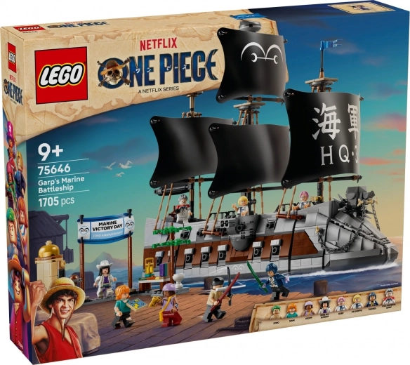 LEGO One Piece Navire de Garp - 1 pièce