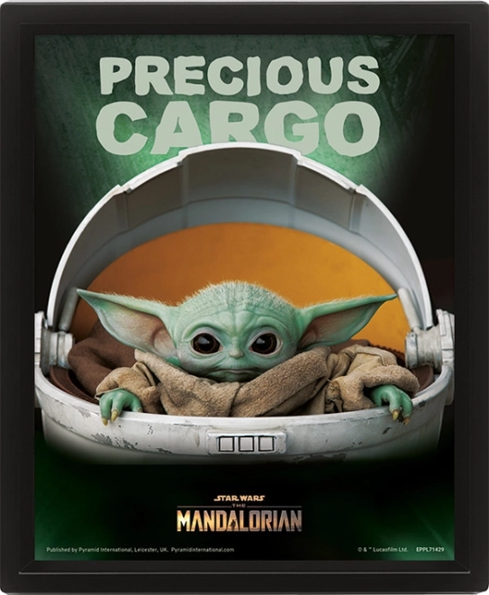 Tableau 3D STAR WARS : The Mandalorian – Precious Cargo