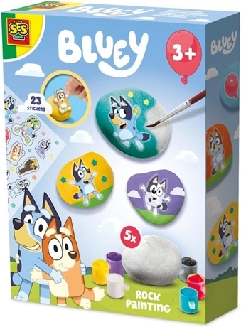 SES Bluey – kit de peinture sur galets