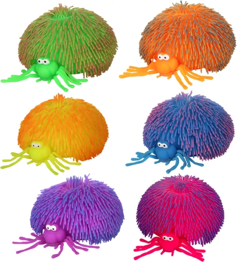Hérisson antistress à presser araignée 20 cm – plusieurs modèles