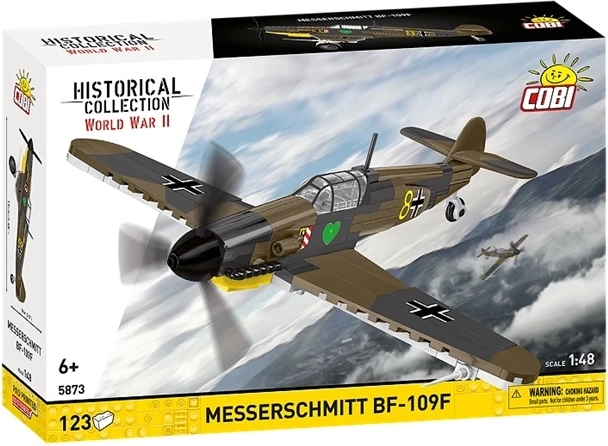 Cobi Historical Collection WWII Messerschmitt BF-109F maquette d’avion 1:48 (123 pièces)