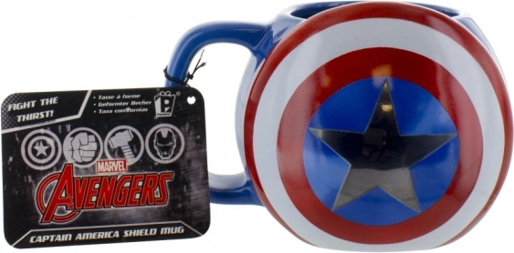 Mug Capitaine America 3D Céramique