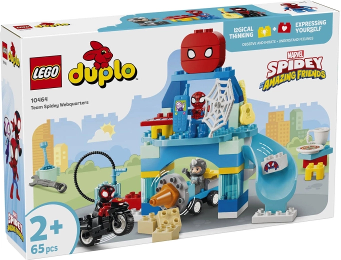 LEGO DUPLO Marvel Le repaire de l’équipe Spidey