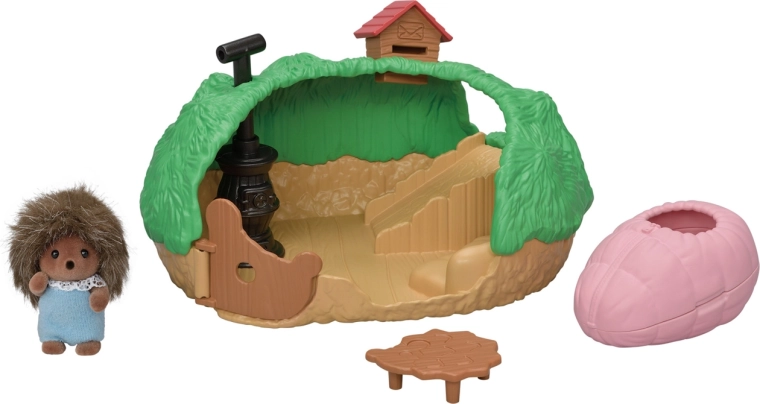 Sylvanian Families – Maisonnette secrète pour bébé hérisson