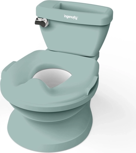 Toilette pour enfant Ingenuity avec son My Size 2-en-1 verte