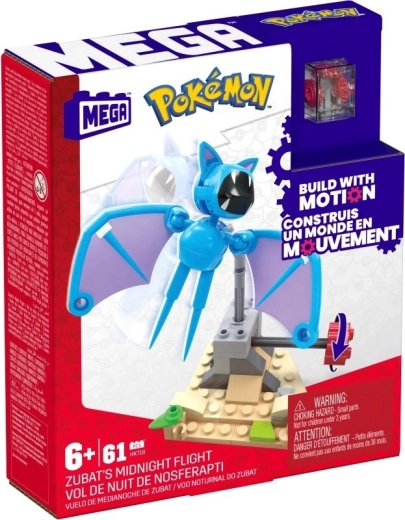 Kits de construction en plastique MEGA Pokémon Vol de nuit de Nosferapti