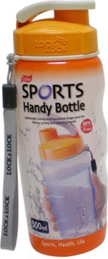 Bouteille d’eau en plastique 500 ml orange