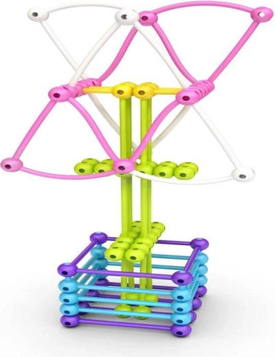 Tiges souples et billes avec trous