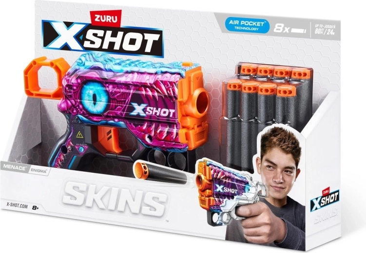 Portée jusqu’à 27 mètres avec la technologie Air Pocket Dart