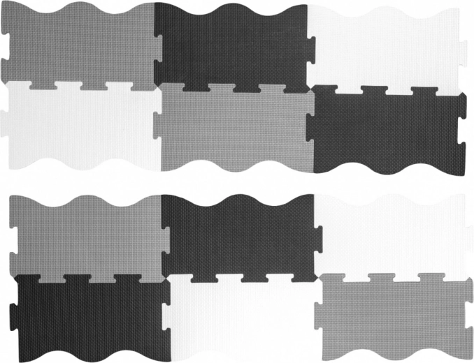 Montage rapide grâce aux bords puzzle