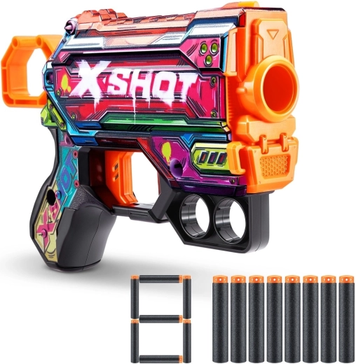 Portée jusqu’à 27 mètres et fléchettes avec technologie de poches d’air