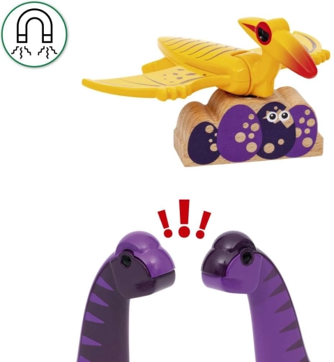 Dinosaures articulés avec aimants Brio