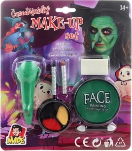 Accessoire d'Halloween - Nez de sorcière et maquillage