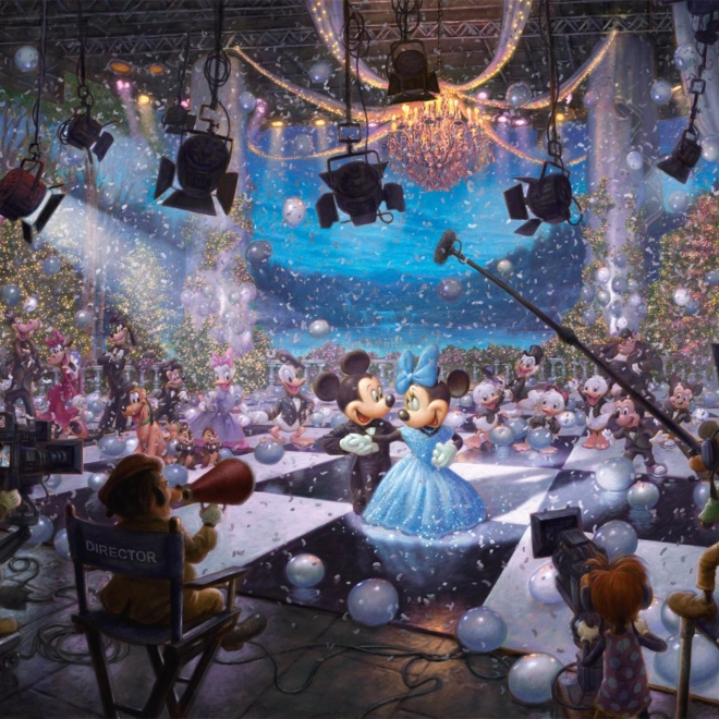 Puzzle Schmidt Disney - célébration des 100 ans, 1000 pièces