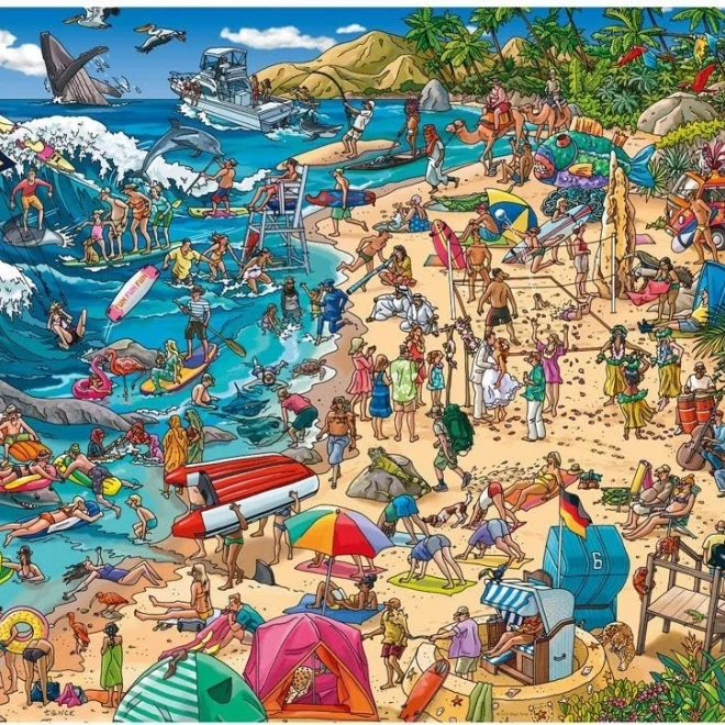 Puzzle Côte de Mer 1000 pièces