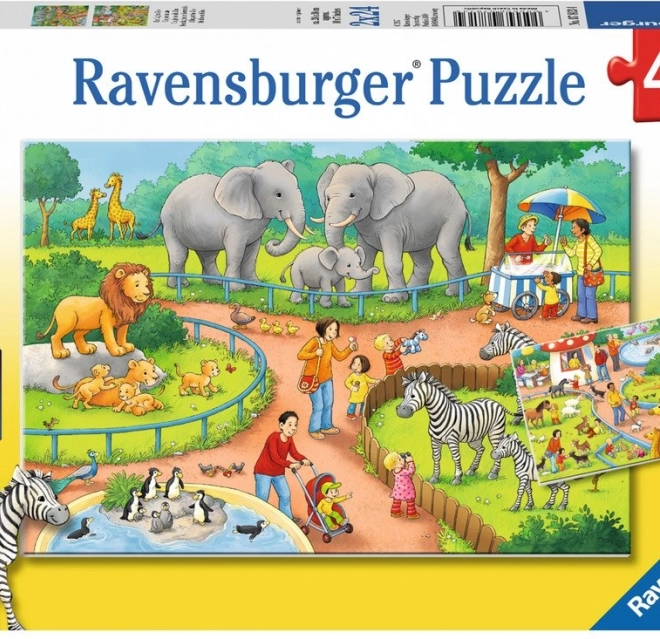 Puzzle Den v Zoo 2x24