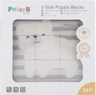 Blocs en bois 9 pcs
