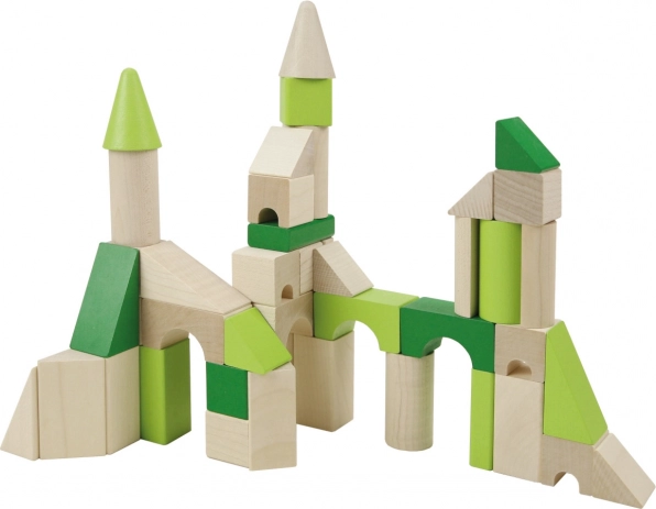 Detoa Blocs en Bois XL 45 Pièces