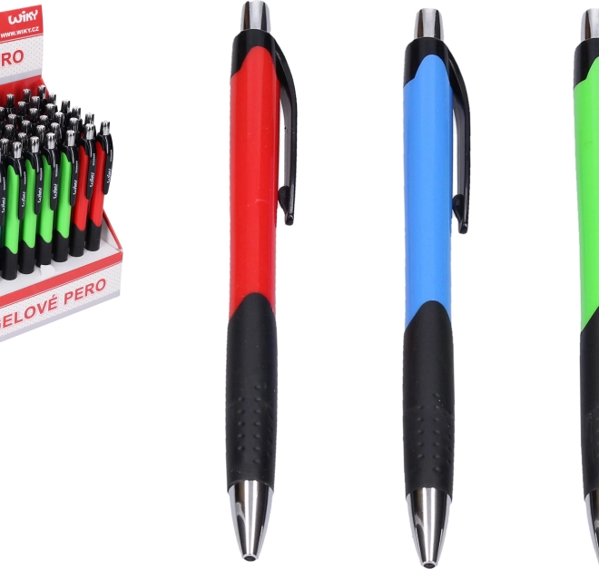 Stylo gel 0,7 mm, encre bleue – lot de 48 pièces