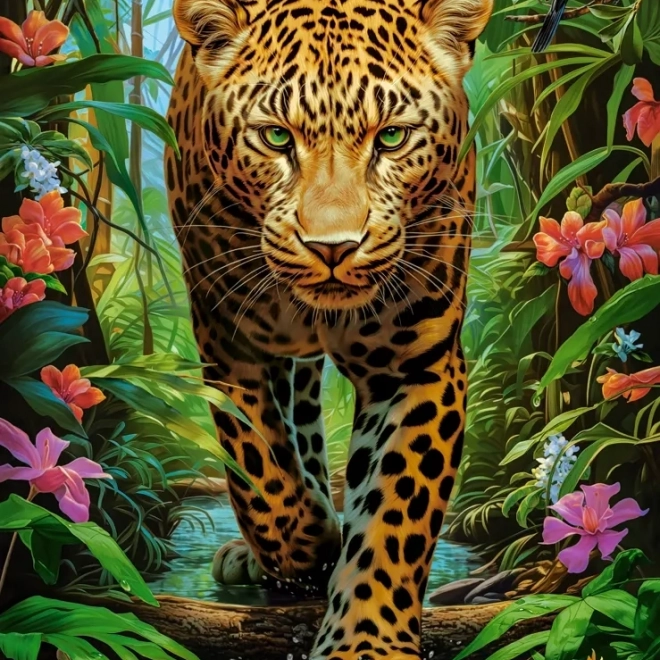 Puzzle Léopard dans la nature par Castorland, 2000 pièces