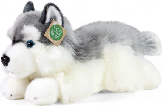 Rappa Peluche Husky couché 30 cm