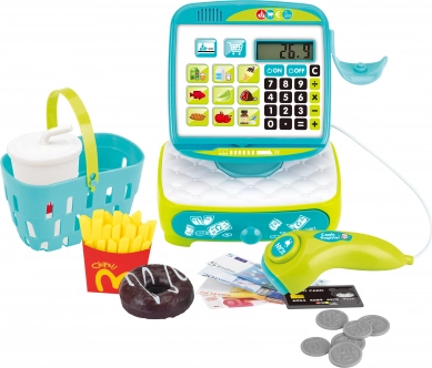 Caisse enregistreuse pour enfants avec accessoires 22,5 × 15 × 22 cm