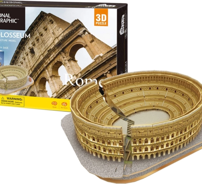 Puzzle 3D CubicFun Geografique National Colisée 131 pièces