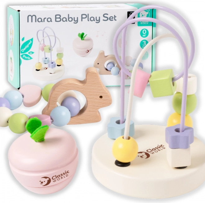 Ensemble de Jouets Motivants Pastels pour Bébés de Classic World