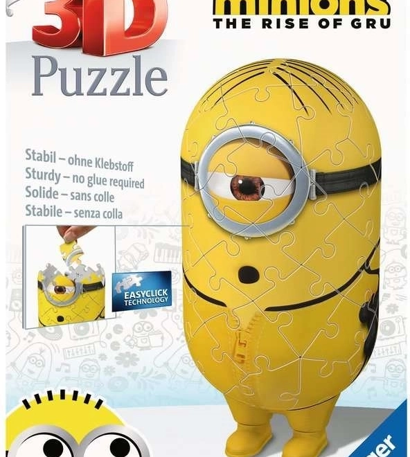 Puzzle 3D Mimoni 2 : Kung Fu de Ravensburger, 54 pièces