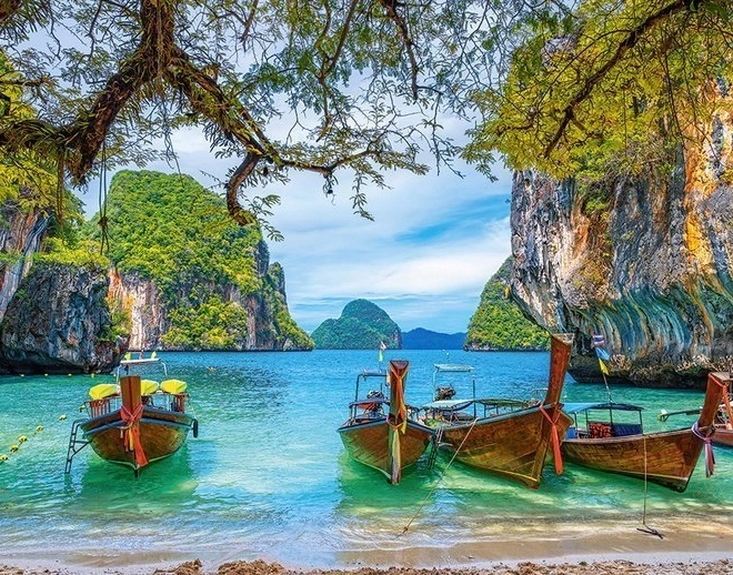 Puzzle 1500 pièces Thaïlande Belle Baie