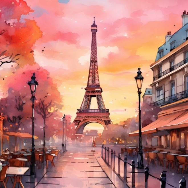 Puzzle Paris et la Grande Dame 1000 pièces