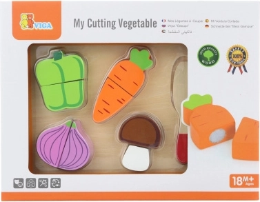 Set en bois pour couper des légumes pour enfants