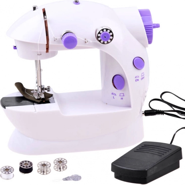 Mini machine à coudre pour enfants avec pédale